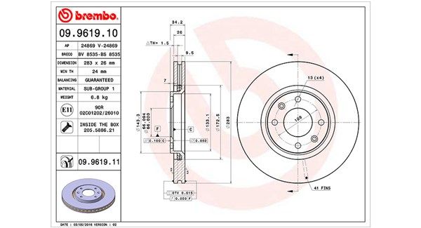 MAGNETI MARELLI Piduriketas 360406073800